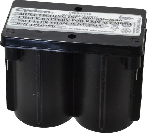 Rechargeable Lead Battery: 4V, Quick-Disconnect Terminal MPN:4PL016G