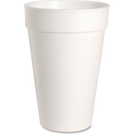 Genuine Joe Hot/Cold Foam Cups 16 Oz. White 500/Carton GJO58554