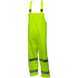 Tingley® Eclipse™ Class E FR Overall Snap Fly Front Fluorescent Yellow/Green 3XL O44122.3X