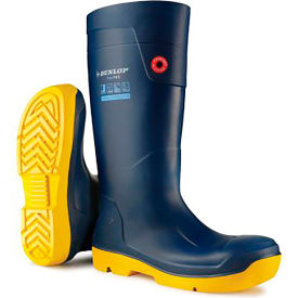 Dunlop® SeaPro Purofort® Non-Safety Boots Metal Midsole Size 4 Sea Blue FH6AF33.4