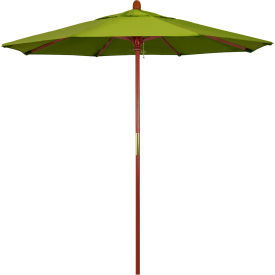 California Umbrella 7.5' Patio Umbrella - Olefin Kiwi - Hardwood Pole - Grove Series MARE758-F55
