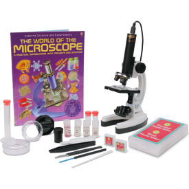 AmScope IQCREW Premium 85+ piece Microscope Color Camera Software Kit & World of Microscope Book M40-WM