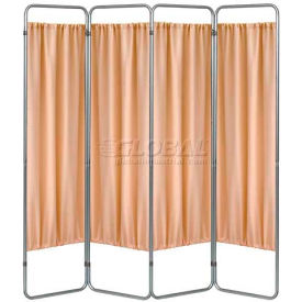 Omnimed® Privacy Economy Folding Screen Frame 4 Sections 153094