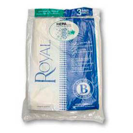 Royal Appliance Commercial Type B HEPA-Media Disposable Bags - 2 per Pack - Pkg Qty 12 AR10110