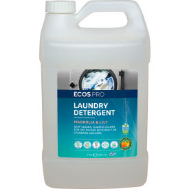 ECOS® Pro Magnolia & Lily 2X Laundry Detergent Liquid Gallon Bottle 4 Bottles - PL9750/04 PL9750/04
