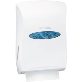Kimberly-Clark Professional Universal Towel Dispenser 13.31 x 5.85 x 18.85 Pearl White KCC09906