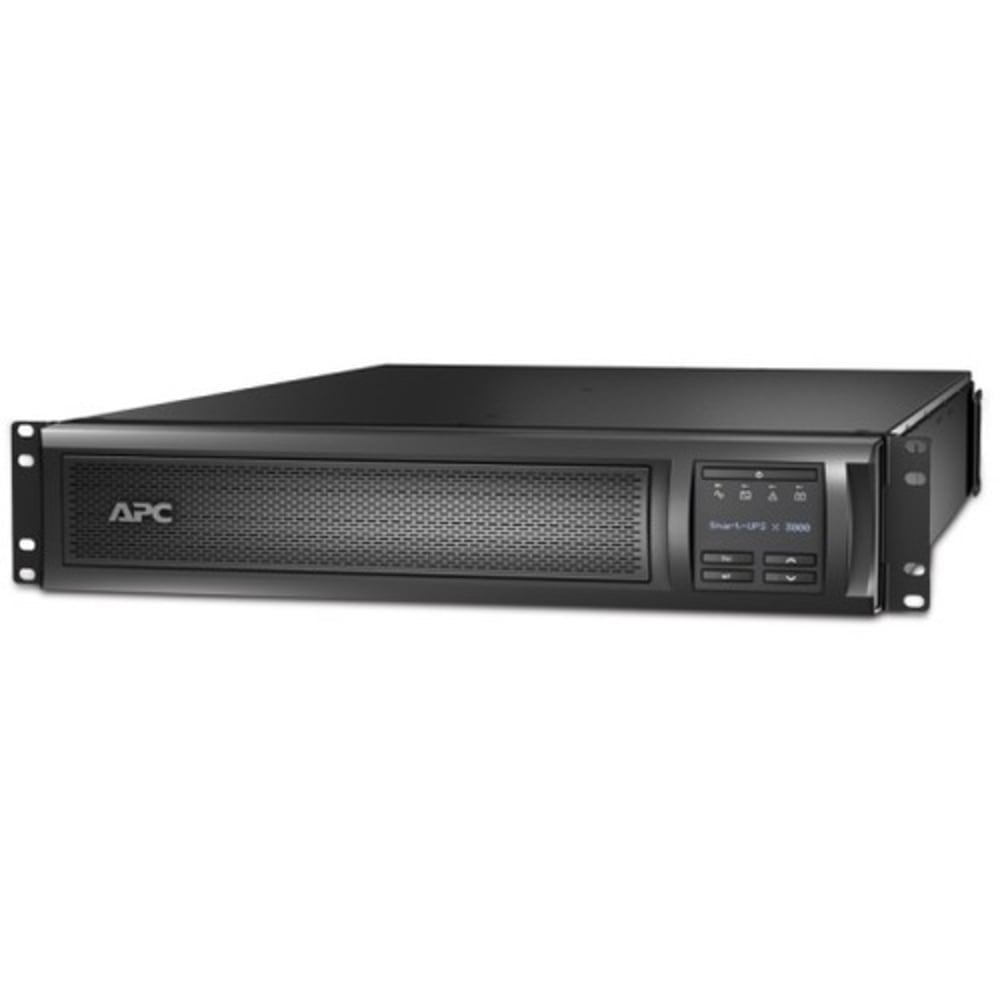 APC by Schneider Electric Smart-UPS 3000 VA Tower/Rack Mountable UPS - 2U Rack-mountable - 3 Hour Recharge - SMX3000RMHV2UNC MPN:SMX3000RMHV2UNC