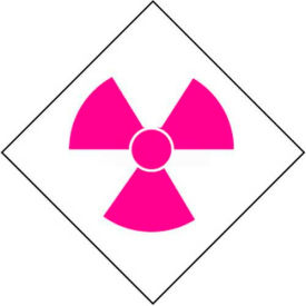 NMC DCL152 NFPA Label Symbol Radiation 2-1/2