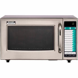 Sharp® Commercial Microwave Oven 1.0 Cu. Ft. 1000 Watt TouchPad Control R21LVF