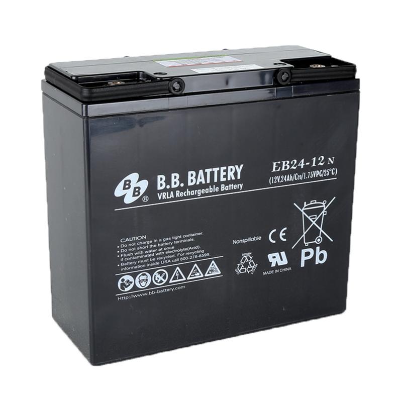 B & B EB24-12N Battery, B-SLA1224 MPN:B-SLA1224