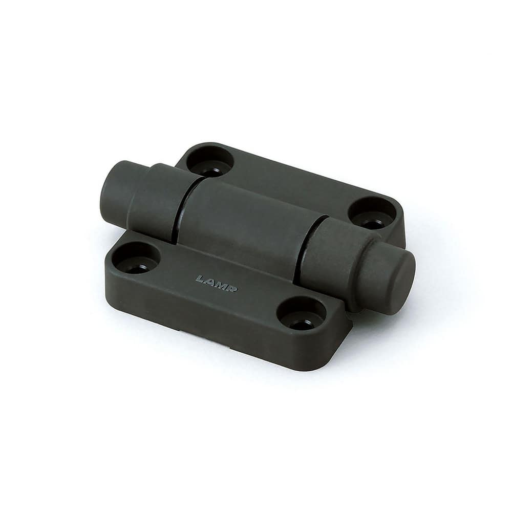 Specialty Hinges, Hinge Material: Polymer , Hinge Type: Non-Mortise , Mount Type: Surface Mount , Finish: Dark Gray , Number Of Mounting Holes: 4.000  MPN:HG-JHW16S-50