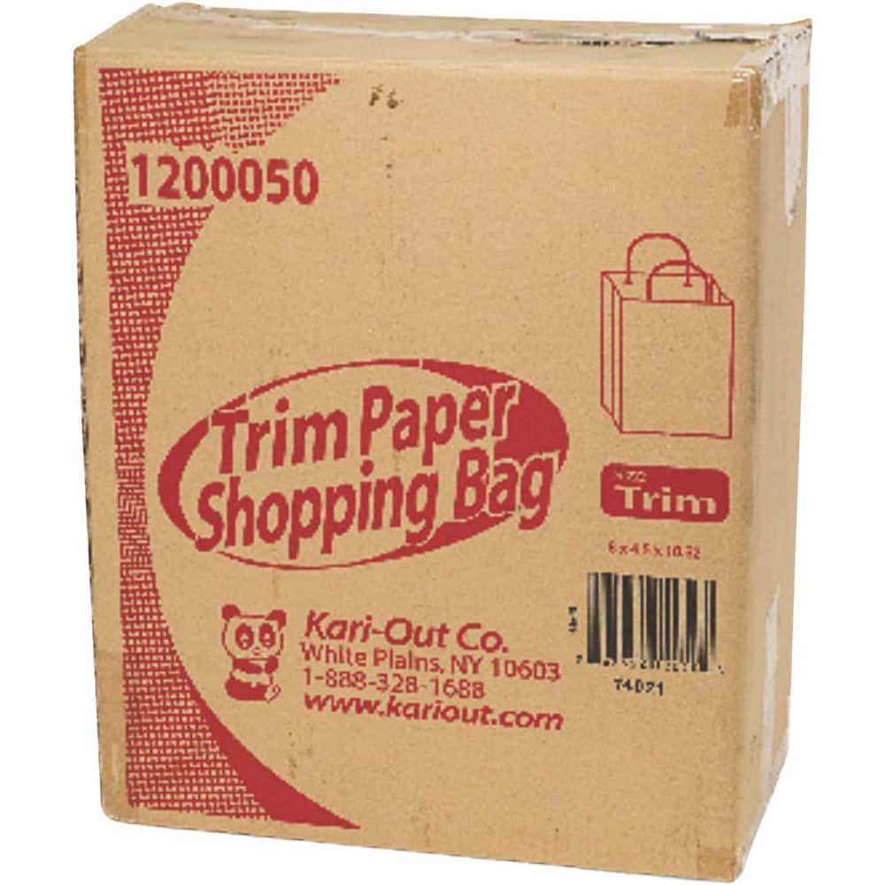 Paper Bags, Bag Type: Grocery Bag , Color: Kraft , Overall Height: 11in , Overall Width: 8  MPN:KOT1200050