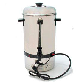 Classic Coffee Concepts SSU36-Coffee Percolator 36-Cup Stainless Steel 120V SSU36