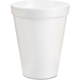 Dart® Foam Drink Cups 8 oz. Capacity White 25/Pack 8J8