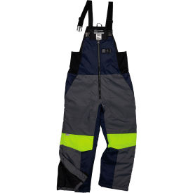 Ergodyne® N-Ferno® 6477 Cold Storage Thermal Insulated Bib Overalls 3XL Navy 41267