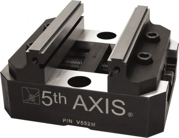 Modular Self-Centering Vise: 125 mm Jaw Width, 125 mm Jaw Height, 147.32 mm Max Jaw Capacity MPN:V552M