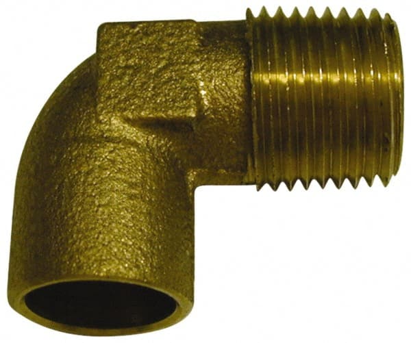 Cast Copper Pipe 90 &deg; Elbow: 1/2
