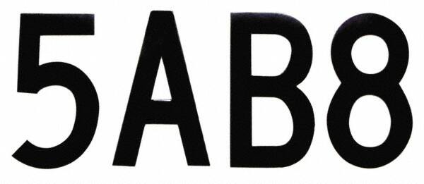 Magnetic Characters, Character: N , Material: Magnetic , Package Quantity: 5 , Number Of Pieces: 5 , Character Size (Fractional Inch): 2  MPN:DBM-2-N-5