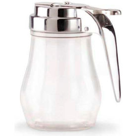 Vollrath® 1206 - Syrup Server Clear Polycarbonate 7 Oz. Capacity W/ Dripcut® Top 1206****** - Pkg Qty 12
