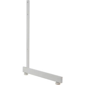 L-Shaped Leg For Grid Panel - Semi-Gloss White GL512/W - Pkg Qty 12