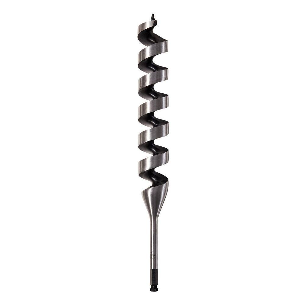 Auger & Utility Drill Bits, Auger Bit Size: 2in , Shank Diameter: 2.0000 , Shank Size: 2.0000 , Shank Type: Hex , Tool Material: Carbon Steel  MPN:1773959