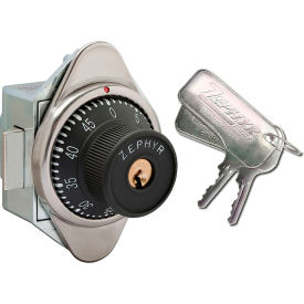 Zephyr 1954ADA Built-In Combo Lock - ADA Compliant Spring Latch Right Hinged Doors With 2 Keys 1954ADA