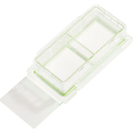 CELLTREAT® 2 Chamber Cell Culture Slide Glass Sterile 229162