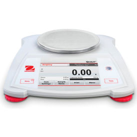 Ohaus® Scout® STX222 Electronic Portable Touchscreen Balance 220g x 0.01g 30253007