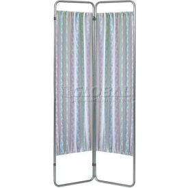 Omnimed® Privacy Economy Folding Screen Frame 2 Sections 153092