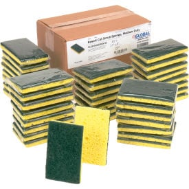 GoVets™ Resort Cut Scrub Sponge Yellow/Green 2.75