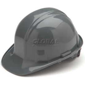 Gray Cap Style 4 Point Ratchet Suspension Hard Hat HP14112 - Pkg Qty 16
