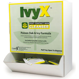 CoreTex® Ivy X 84661 Post-Contact Cleanser Posion Oak & Ivy Lotion Wallmount 50 Packets 84661