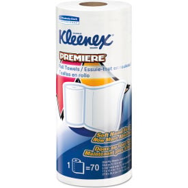 Kleenex® Premiere Kitchen Roll Towels 1-Ply 11 x 9.4 White 70/Roll 24 Rolls/Carton 13964