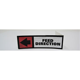 JET® Infeed Direction Label JT9-JJP8BT-88 JT9-JJP8BT-88