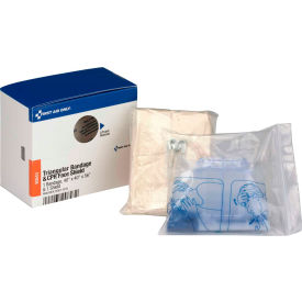 First Aid Only 90643 SmartCompliance Refill Triangular Bandage & CPR Face Shield 1 Each 90643-001