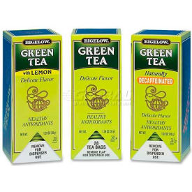 Bigelow® Green Tea Bags Assorted Single Cup Bags 168/Carton BTC10578