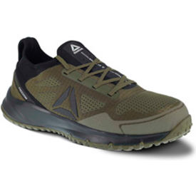 Reebok® RB4092 All Terrain Work Trail Running Oxford Steel Toe Men's Sz 8.5 W Wide Sage Blk RB4092-W-8.5