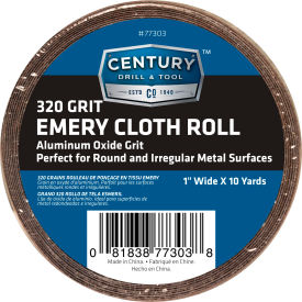 Century Drill 77303 Emery Cloth Shop Roll 10 Yards 1
