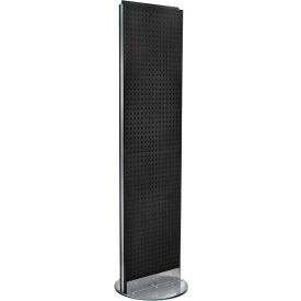 Global Approved 700250-BLK Pegboard Floor Stand 16