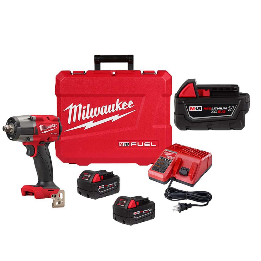 Cordless Impact Wrenches & Ratchets, Voltage: 18.00 , Handle Type: Straight , Speed (RPM): 0-2575 , Torque (Ft/Lb): 650.0000 , Torque (Ft/Lb): 450  MPN:9090255/8312461