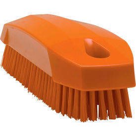 Vikan 64407 Small Hand Brush- Stiff Orange 64407