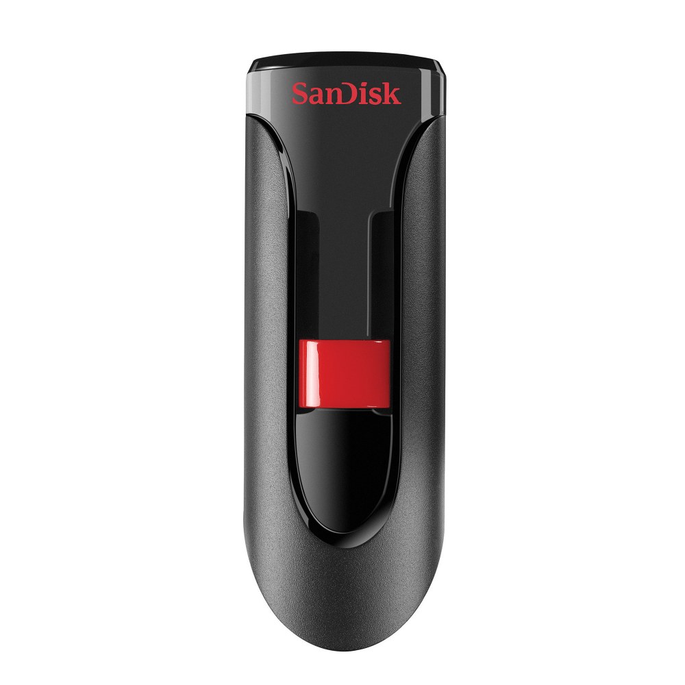 SanDisk Cruzer Glide USB Flash Drive, 32GB, Black (Min Order Qty 9) MPN:SDCZ60-032G-A46