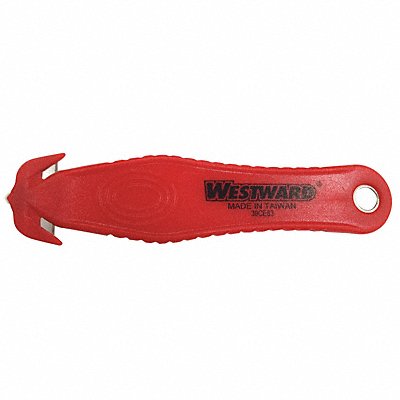 Safety Cutter Disp 5-3/8 in Red PK10 MPN:39CE83