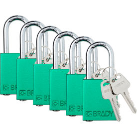 Brady® Safety Lockout Padlock Keyed Alike 1-1/2