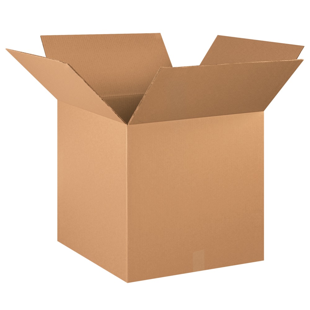 Partners Brand Heavy-Duty Double Wall ECT 71 Storage Boxes, 20in x 20in x 20in, Kraft, Case Of 10 MPN:HD202020HDDW