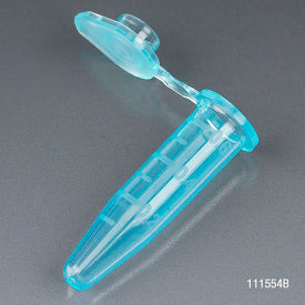 Microcentrifuge Tube 0.5mL Polypropylene Blue Stand-Up Zipbag MG 500/Pack 111554B