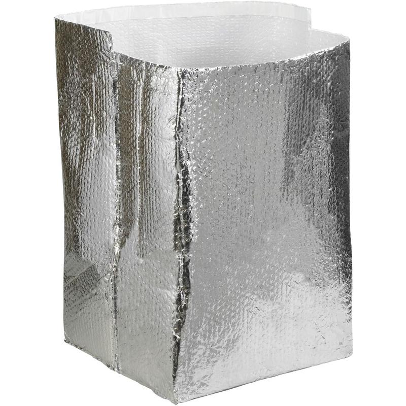 Partners Brand Insulated Box Liners, 16inH x 16inW x 16inD, Silver, Case Of 15 MPN:INL1616