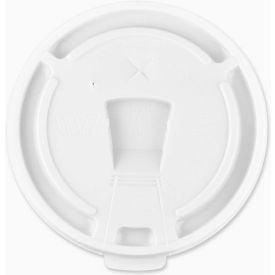 Genuine Joe Hot/Cold Lids Fits 12-16 Oz. 1000/Carton White GJO58555