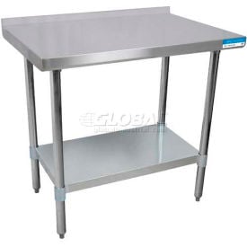 BK Resources 430 Stainless Steel Table 24 x 24