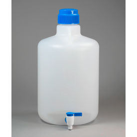 Bel-Art Autoclavable Polypropylene Carboy with Spigot 20 Liters (5.3 Gallons) 118460050